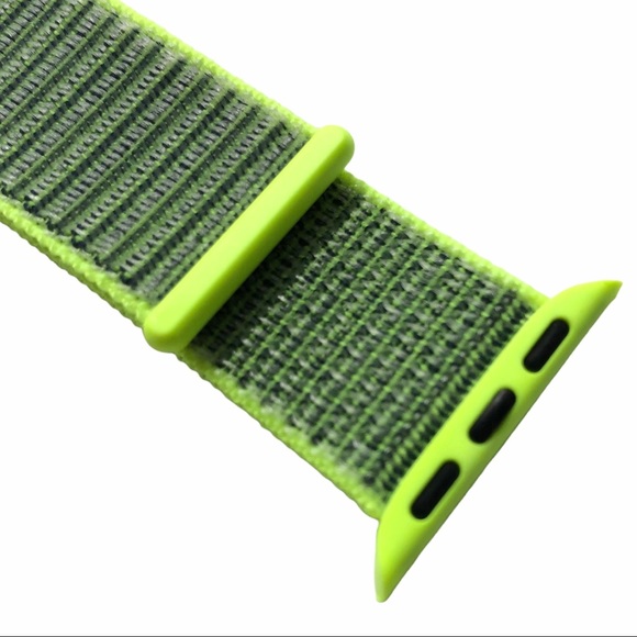 5/$20 NEW NEON FLASH Loop Band Apple Watch 38/40/41mm Green - Picture 3 of 8